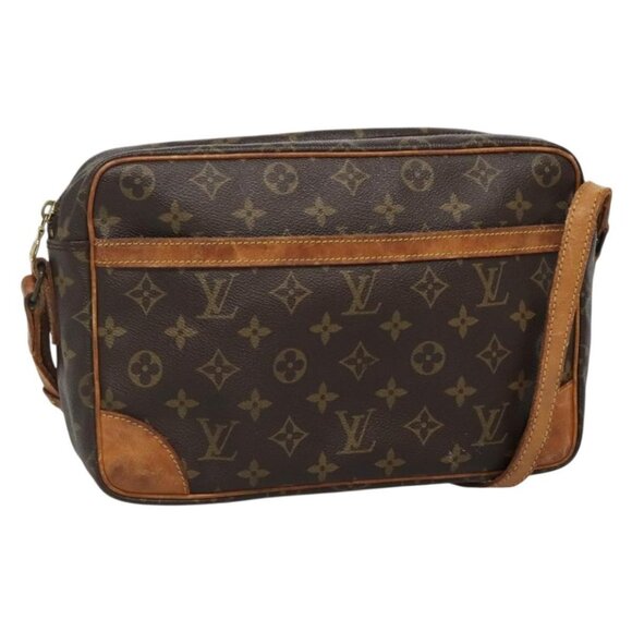 LOUIS VUITTON Monogram Trocadero 30 Shoulder Bag M51272 LV Auth BA4294 - Picture 1 of 16